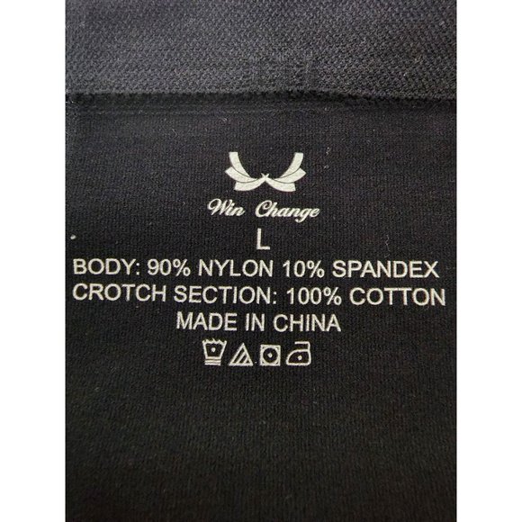 Win Change Women's Brief Hipster Panties - Seamless Durable Black Size Large - Picture 3 of 8